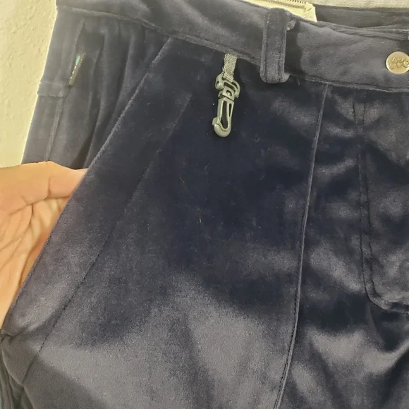 686 Womens Navy Blue Velour Snowboard Ski Pants LINER ONLY Size Medium Outdoor - Picture 6 of 14